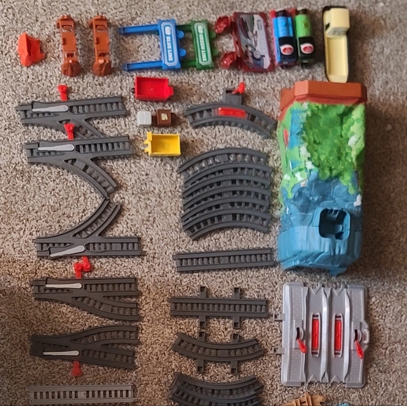 Thomas & Friends Talking Thomas & Percy COMPLETE TRAIN SET - Picture 4 of 11